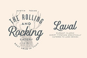 Riverstone Font & Logo Template Pack, a Sans Serif Font by Greg Nicholls (Thumbnail 6 of 9)