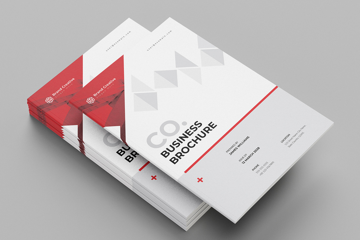 Business Brochure Cover Template, a Brochure Template by Spark_Creative (Photo 2 of 6)