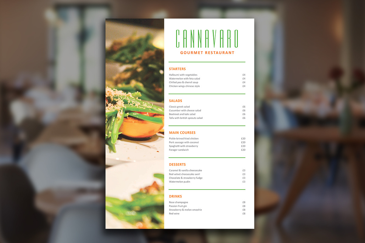Elegant Menu Bundle (10 Templates), a Templates & Theme by Carlos Fernando (Photo 8 of 10)