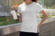 T-shirt Mockups Urban Edition, a Shirt Mockup by Fields (Thumbnail 6 of 25)
