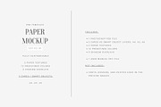 A4, A5, A6 Paper Mockup Set | 02-01, a Mockup by DESIGN BY nube (Thumbnail 3 of 10)