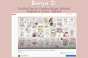 65 Pinterest Templates 3 BONUSES