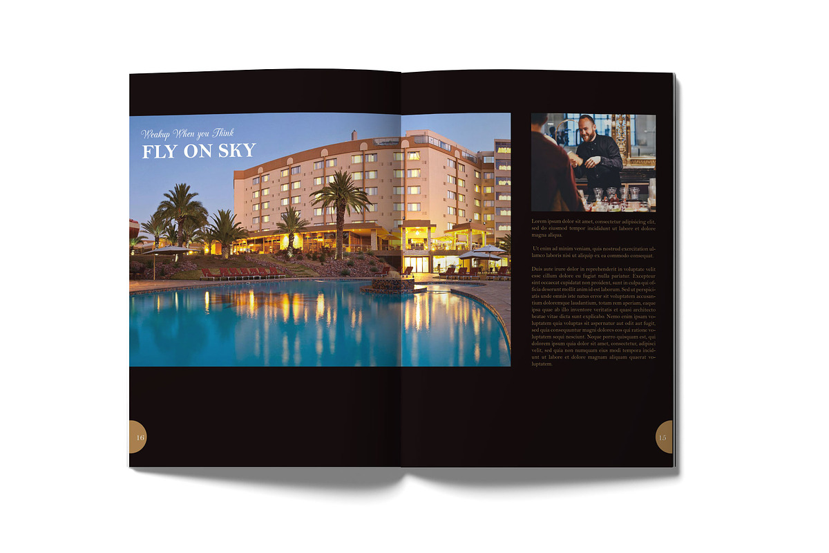 Flyon Brochure Photoshop Template, a Brochure Template by ORCOLOR (Photo 13 of 13)