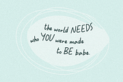 Slowly Life - Fun Quotable, a Script Font by Invasi Studio (Thumbnail 4 of 9)