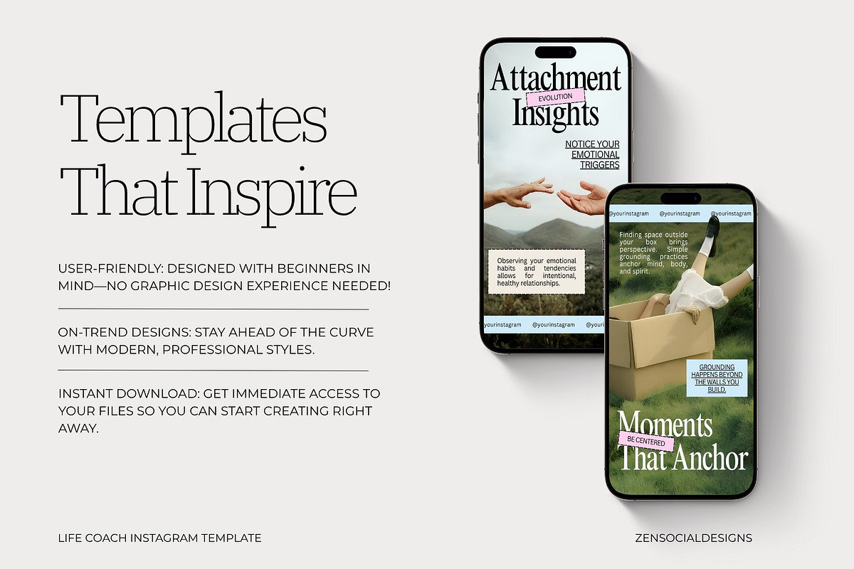 Life Coach Instagram Templates preview 7