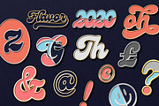 Genty - Bold Rounded Typeface, a Script Font by Flavortype (Thumbnail 3 of 18)