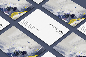 Abstract Art Business Card Template