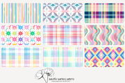 80 pastel geometric seamless pattern, a Pattern Graphic by Poppy Lane Studio (Thumbnail 3 of 11)
