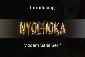 NYOEHOKA Modern Sans Serif