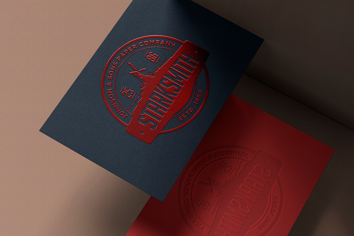 Spot UV Printing Logo Mockup, a Product Mockup by GfxFoundry (Photo 5 of 5)