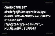 Caster Street Modern Brush Font, a Font by PutraCetol Studio (Thumbnail 5 of 5)