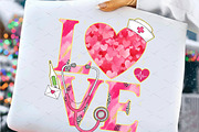 Valentine Love Nurse Png, an Illustration by Libby Wishes (Thumbnail 7 of 8)