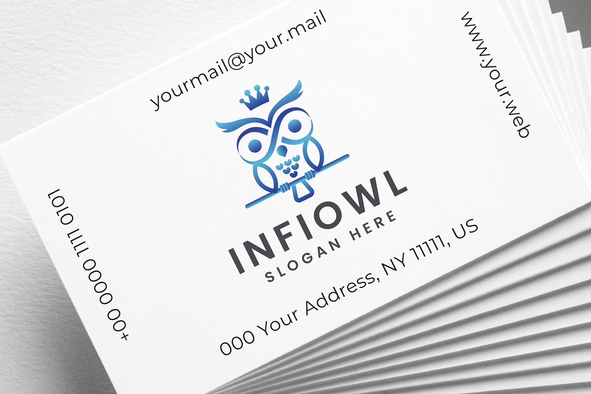 Infinity Owl Media Logo, a Branding & Logo Template by Design_Planet (Photo 2 of 4)