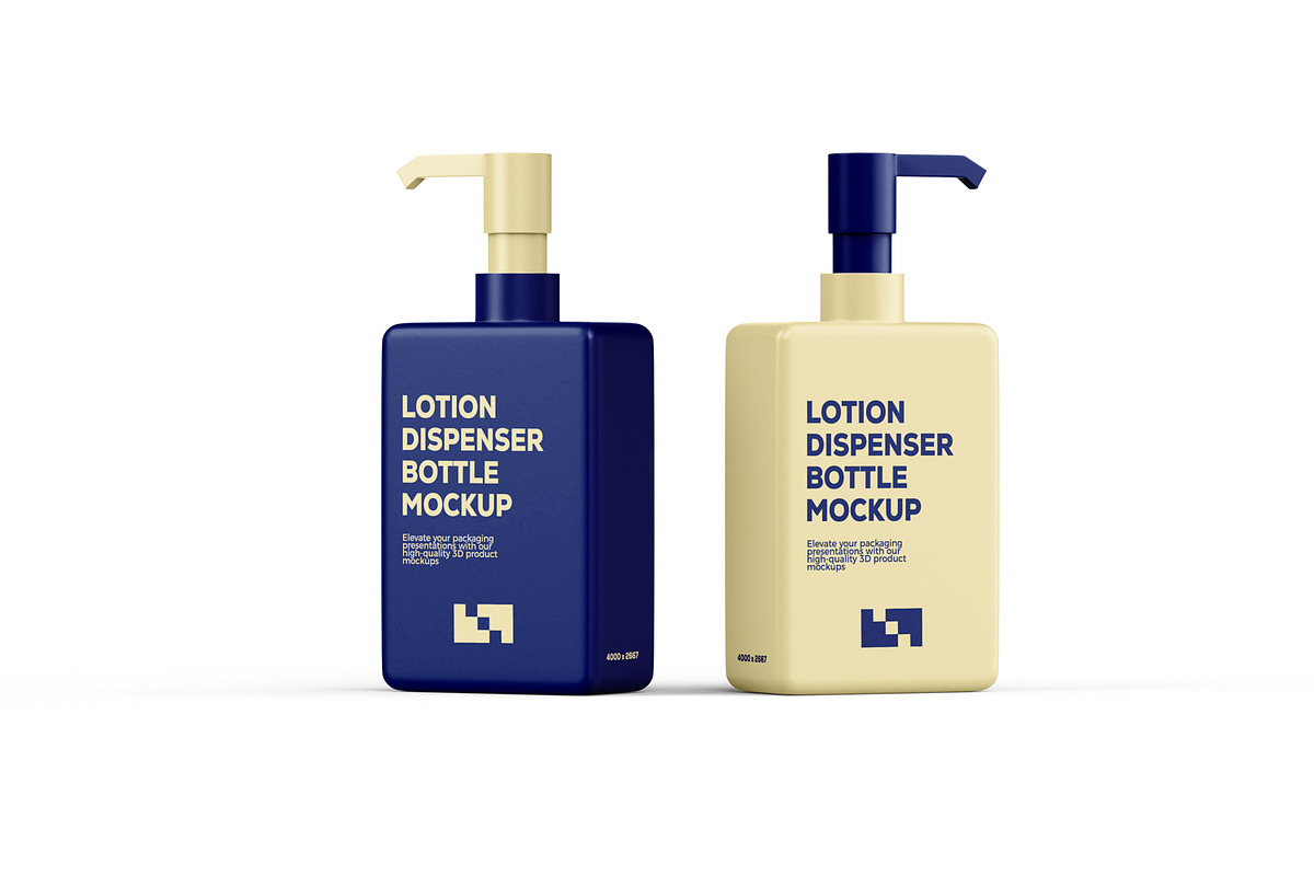 Lotion Dispenser Bottle Mockup, a Household Mockup by Ram Studio LLC (Photo 14 of 16)