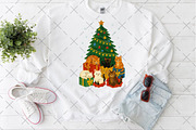 Cute Cats Christmas Tree, an Illustration by Craft Nest (Thumbnail 6 of 6)