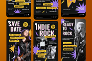 Indie Rock Festival Instagram Story, a Social Media Template by Annora Studio (Thumbnail 6 of 6)
