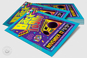 Back to the 90s Flyer Template, a Flyer Template by ThatsDesignArt (Thumbnail 4 of 8)