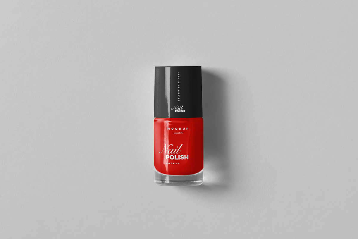 Nail Polish Mock-up, a Packaging Mockup by Yogurt86 (Photo 14 of 14)
