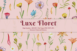 Luxe Floret Prints & Patterns