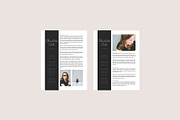 Charlotte Media Kit + Resume, a Resume Template by studiolmh (Thumbnail 2 of 4)