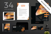 Branding Pack | Summer Nights, a Books & Magazine Mockup by Amber Graphics (Thumbnail 1 of 7)