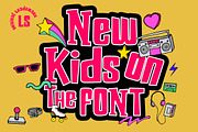 New kids on the Font, a Symbol Font by LetterStock (Thumbnail 1 of 6)