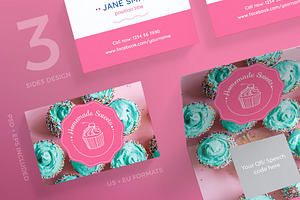 Business Cards Homemade Sweets