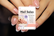 70 Nail Tech Instagram Templates, a Social Media Template by Adored Templates (Thumbnail 5 of 10)