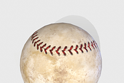Old Baseball PBR, an Object 3D Model by Daniel Mikulik (Thumbnail 2 of 11)