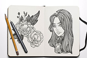 tattoo poster, a Person Illustration by Vavavka (Thumbnail 2 of 8)