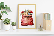Cozy Rustic Christmas Clipart, an Illustration by Canvas Craft (Thumbnail 6 of 7)