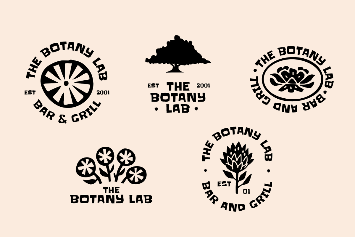 The Botany Lab Logo Templates, a Branding & Logo Template by ClayStudio (Photo 8 of 10)