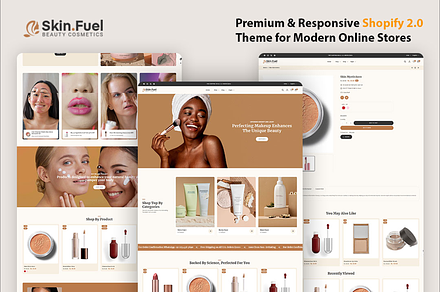 Beauty and Cosmetic Shopify Theme, a Shopify Template by LogicGo Shopify Experts