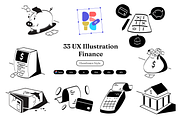33 UX Illustration | Finance, a Finance Illustration by Directico Design Kit (Thumbnail 1 of 7)