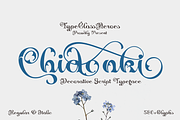 Chidonki Decorative Font, a Blackletter Font by TypeClassHeroes (Thumbnail 1 of 10)
