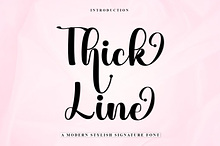 Thick Line