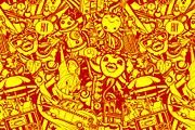Crazy New York pattern, a Pattern Graphic by yuanden graphics (Thumbnail 4 of 4)