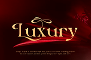 Luxtya Mewoth - Elegant Luxury Font, a Serif Font by Iqsiart Studio (Thumbnail 3 of 17)