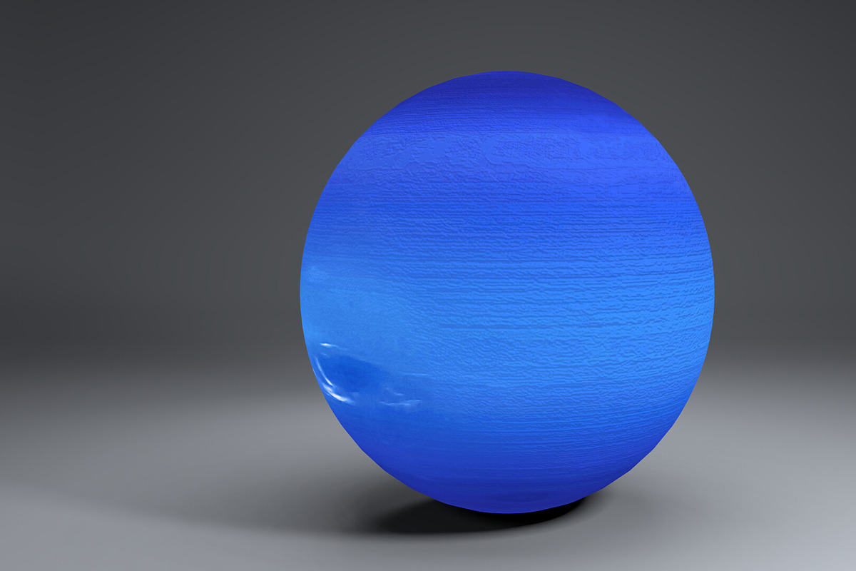 Neptune 2k Globe, an Environmental 3D Model by Flash My Pixel (Photo 2 of 7)