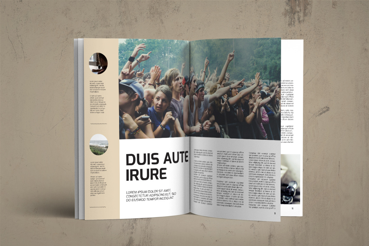 Magazine template, a Magazine Template by Alejik (Photo 5 of 12)