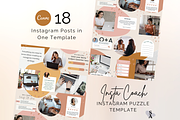 Boho Coach Instagram Puzzle, a Social Media Template by Social Assumptions (Thumbnail 6 of 10)