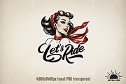 Retro Pin-Up Sublimation Bundle, an Object Graphic by GlitterCraft (Thumbnail 5 of 20)