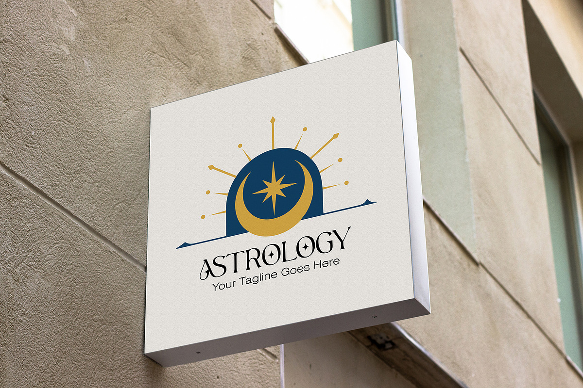 Astrology & Spiritual Logo Design, a Branding & Logo Template by YUDesignStore (Photo 2 of 7)