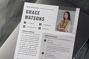 CV Resume Web Developer V4, a Resume Template by twinstd (Thumbnail 2 of 3)