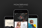 Monobrand iOS UI Kit, an UI Kit Template by Great Simple (Thumbnail 1 of 5)