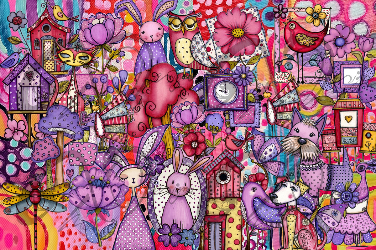 Vivid Whimsy: Whimsical paper dolls, a Person Illustration by NiiiNArt (Photo 5 of 7)