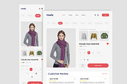 Clasify - Fashion Landing Page, a Landing Page Template by trabaskriya (Thumbnail 3 of 5)