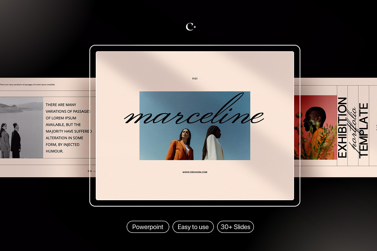 Marceline - Powerpoint Presentation, a Presentation Template by Creavora (Photo 1 of 8)