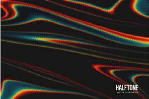 Grainy noise texture gradient, an Illustration by Liudmyla Matviiets