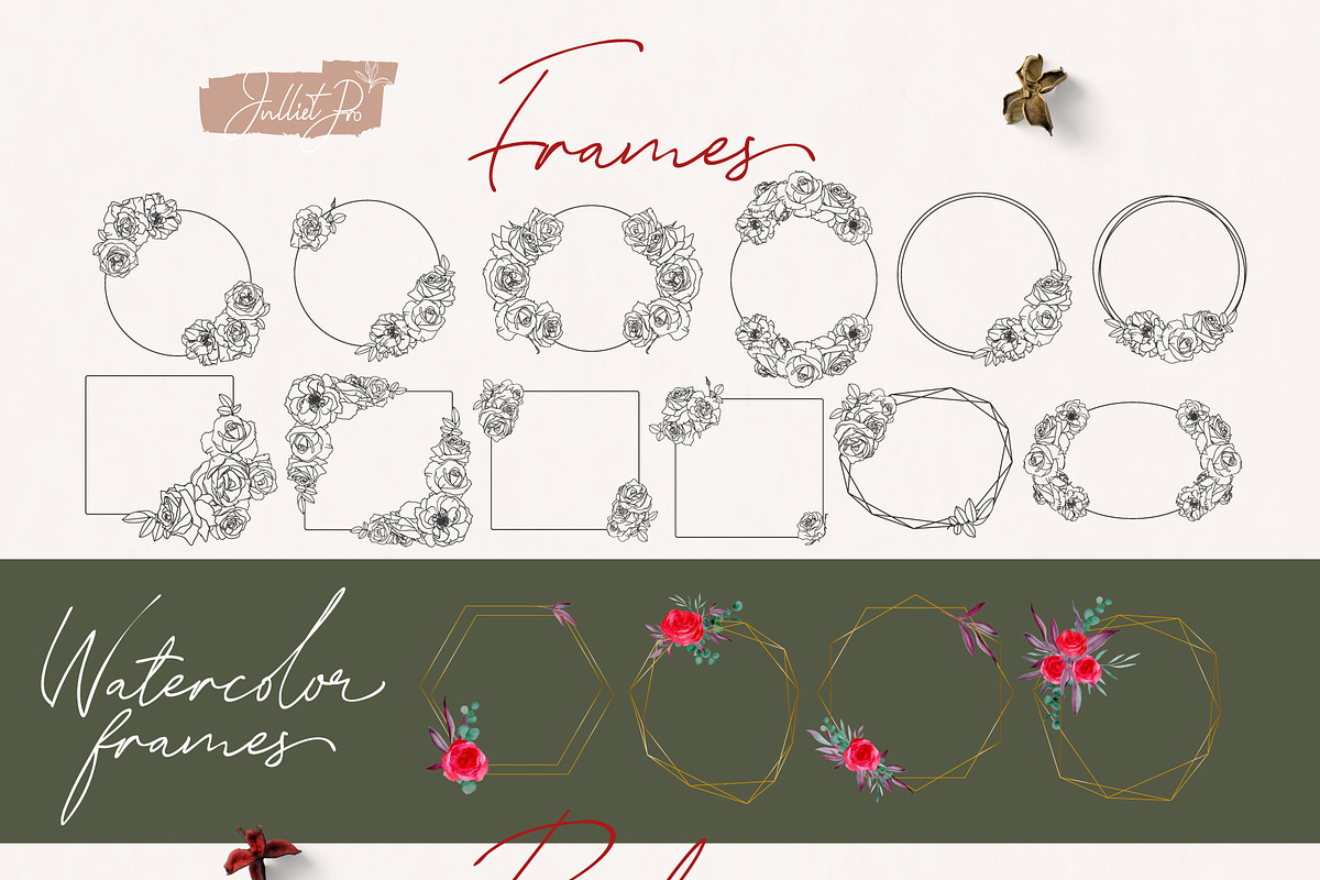 Rose Blossom, a Decorative Illustration by JuDesign (Photo 3 of 21)